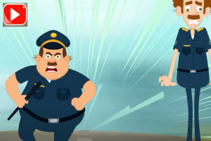 Cops Crook Comedy Funny Chase